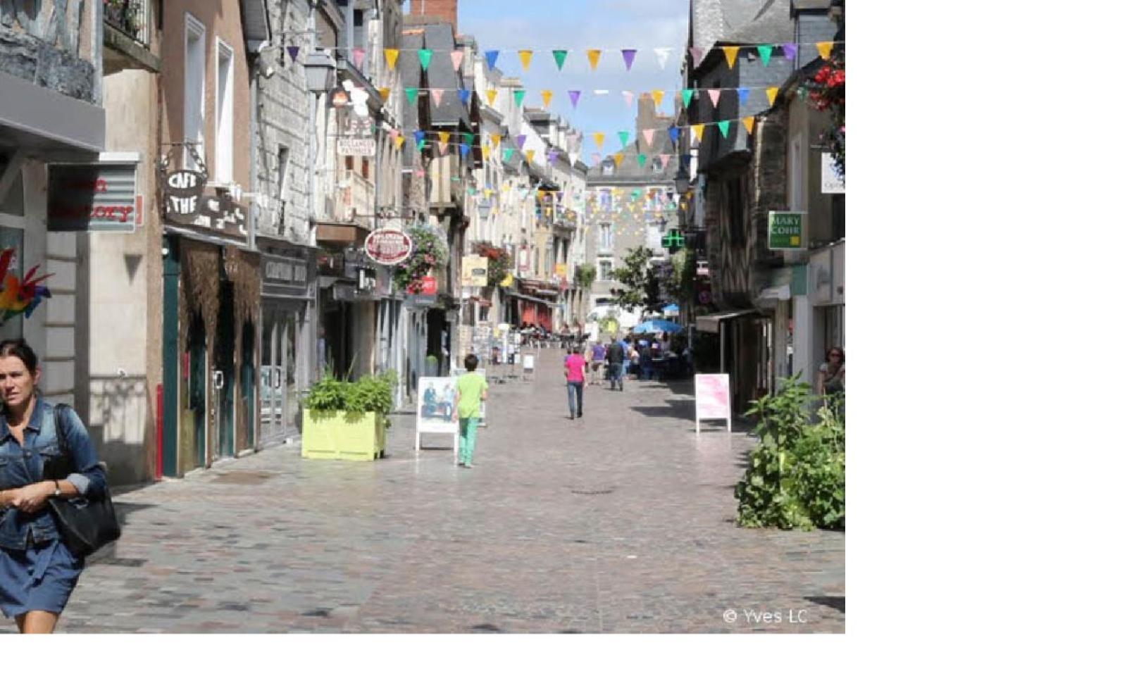 Spacieux T3 Lumineux Dans Quartier Historique Avec Wifi Redon Exterior foto